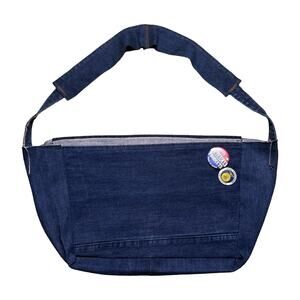 Wallace & Garments Up Cycled Selvedged News Paper Carrier Bag News Boy Denim